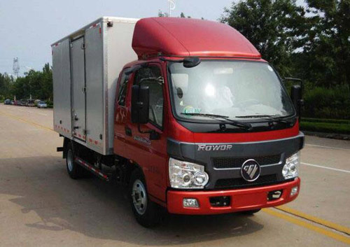 福田牌BJ5043XXY-AA厢式运输车公告图片