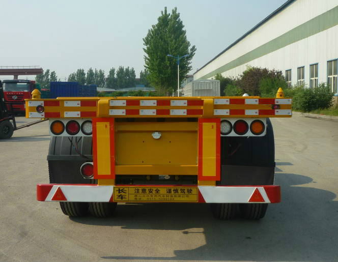 齐安牌TZX9401TJZG集装箱运输半挂车公告图片