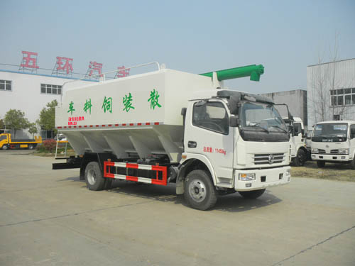 华通牌HCQ5111ZSLEQ5散装饲料运输车公告图片
