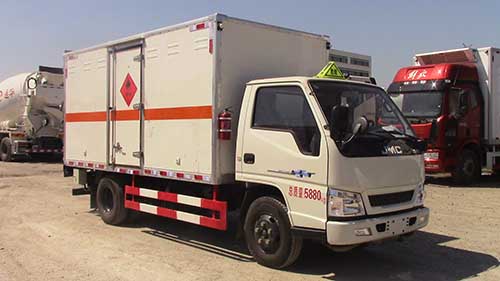 多士星牌JHW5060XRQJ易燃气体厢式运输车图片