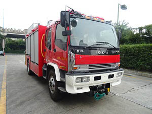 SJD5145TXFJY75/WSA型抢险救援消防车图片