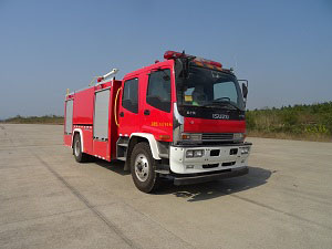 捷达消防牌SJD5170GXFPM60/WSA泡沫消防车
