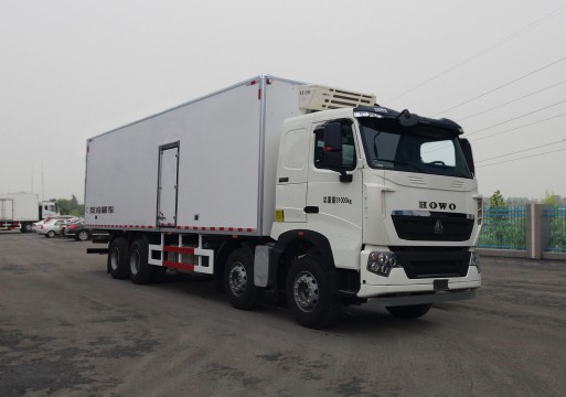 豪沃牌ZZ5317XLCV466HE1B冷藏車(chē)公告圖片