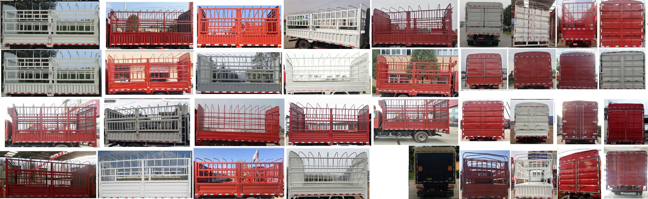 大運牌CGC5042CCYHDF33F倉柵式運輸車公告圖片