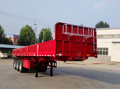 鲁畅达牌11.5米33.2吨3轴自卸半挂车(LCD9401Z)