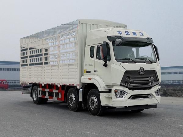 豪瀚牌ZZ5255CCYN56C3F1L倉(cāng)柵式運(yùn)輸車公告圖片