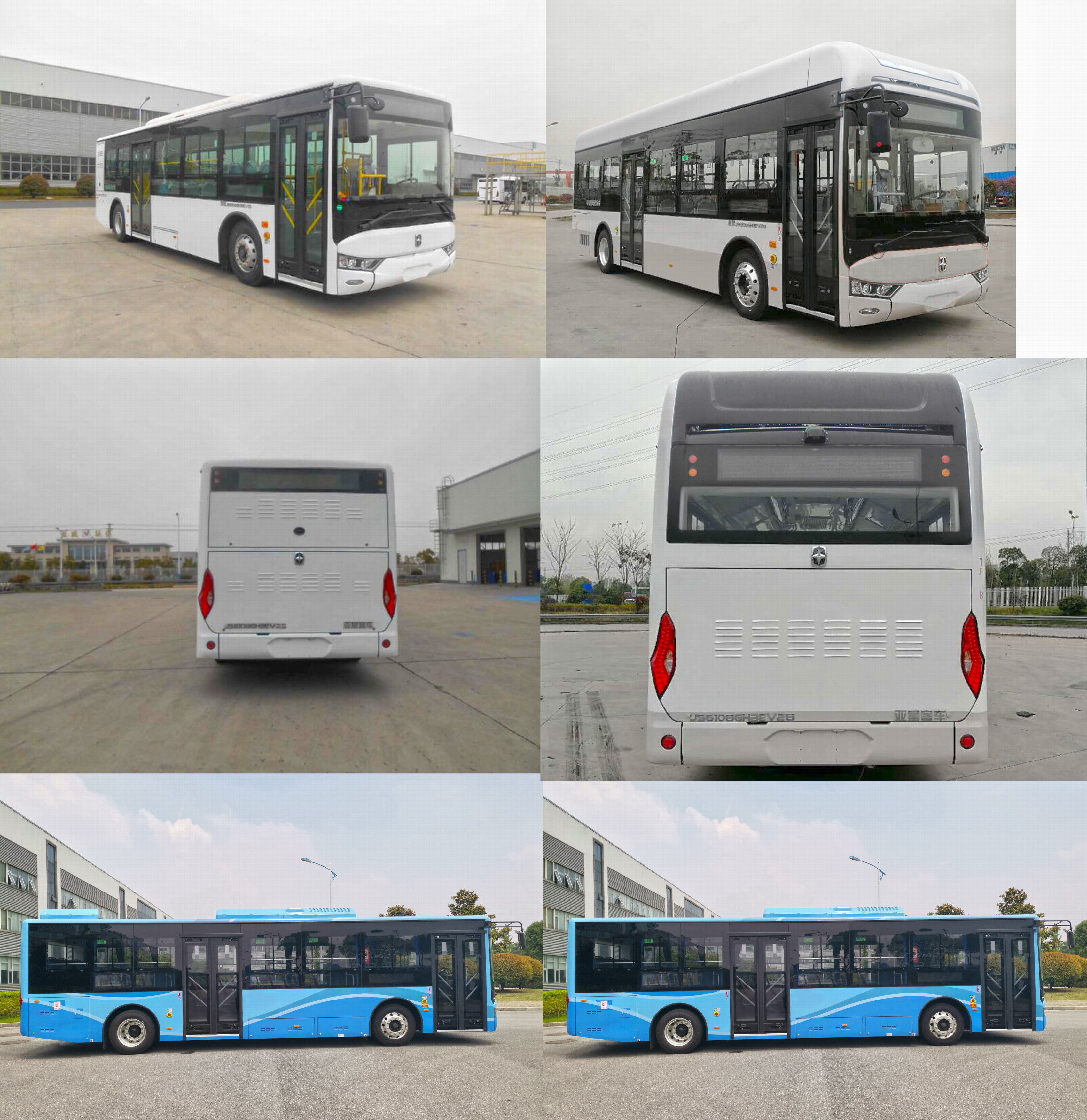亚星牌JS6108GHBEV26纯电动城市客车公告图片