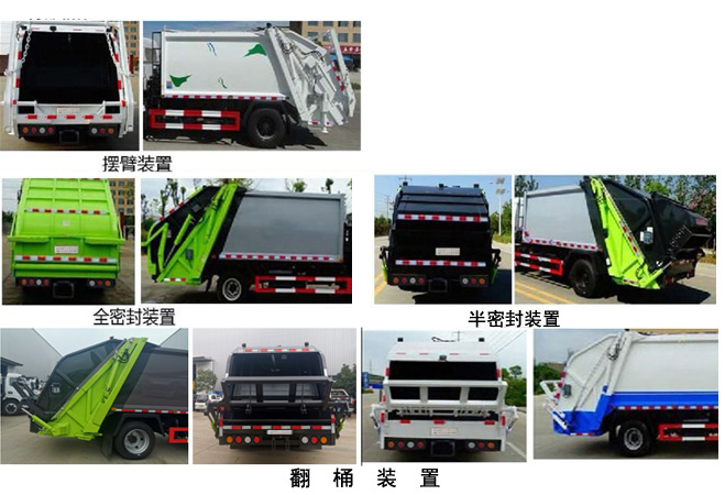 楚胜牌CSC5088ZYSB6压缩式垃圾车公告图片
