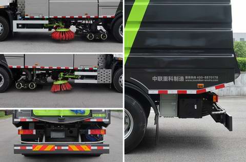 中聯(lián)牌ZBH5180TXSDFE6D洗掃車公告圖片