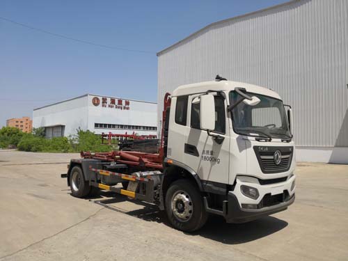 皇冠牌WZJ5180ZXXE6车厢可卸式垃圾车公告图片