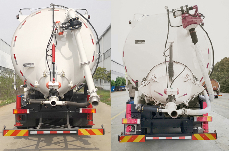 皇冠牌WZJ5310GXYE6吸引壓送車公告圖片