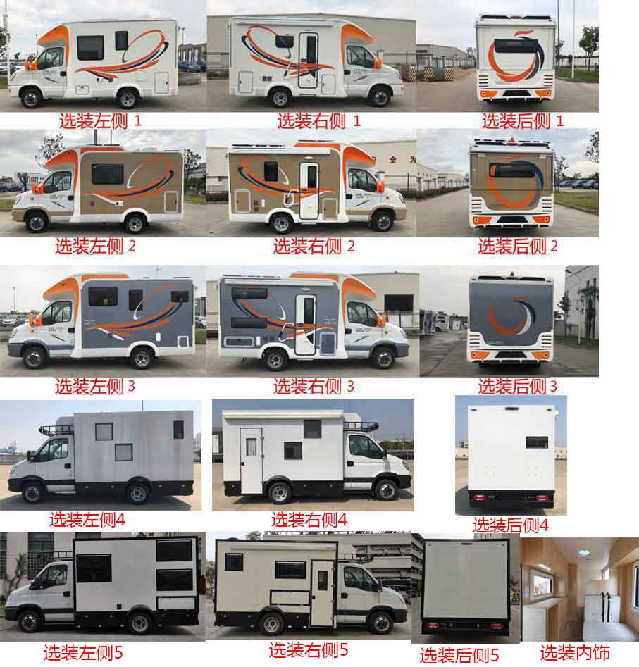 旌航牌JJH5042XLJ旅居車公告圖片