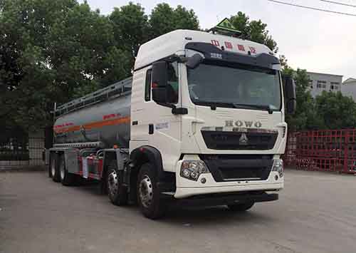 華威馳樂牌SGZ5320GFWZZ6T5腐蝕性物品罐式運輸車公告圖片