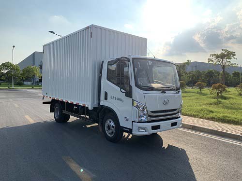 躍進(jìn)牌SH5042XXYZFDCMZ4廂式運(yùn)輸車公告圖片