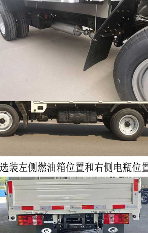 BJ1032V3AV5-DA 福田牌114马力单桥汽油3.1米国五载货汽车图片