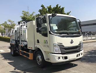 福龍馬牌FLM5120TCADLBEV純電動(dòng)餐廚垃圾車(chē)公告圖片