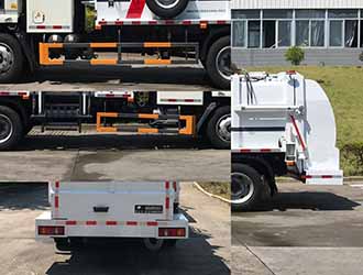 福龍馬牌FLM5120TCADLBEV純電動(dòng)餐廚垃圾車(chē)公告圖片