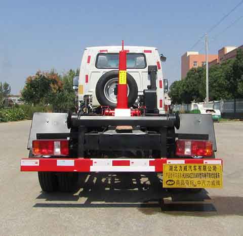 中汽力威牌HLW5042ZXX6KM車廂可卸式垃圾車公告圖片