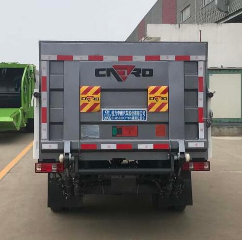 程力威牌CLW5030CTY6RL桶装垃圾运输车公告图片