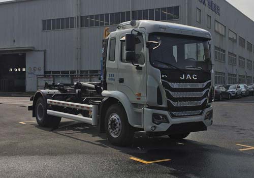 勁旗牌JLL5180ZXXHFE6車廂可卸式垃圾車公告圖片