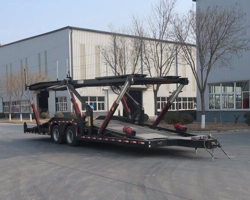 宏昌天马牌11.9米9.6吨2轴中置轴车辆运输挂车(HCL9162TCL)