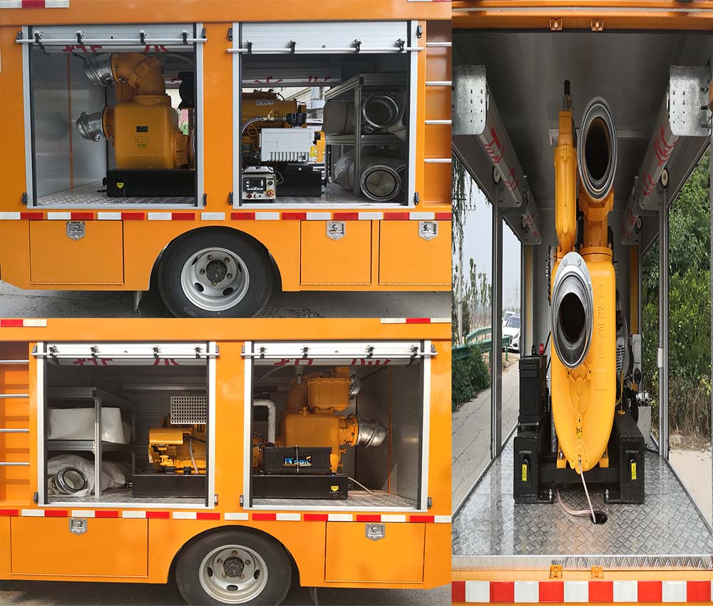 駝馬牌JLC5041TPSV9AD6大流量排水搶險(xiǎn)車公告圖片