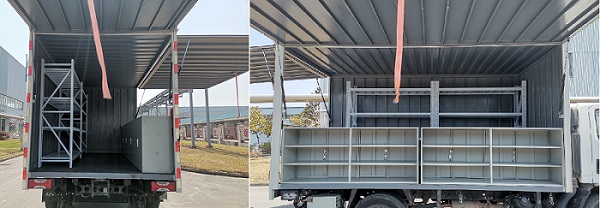 躍進(jìn)牌SH5043XSHZFDDWZ1售貨車公告圖片