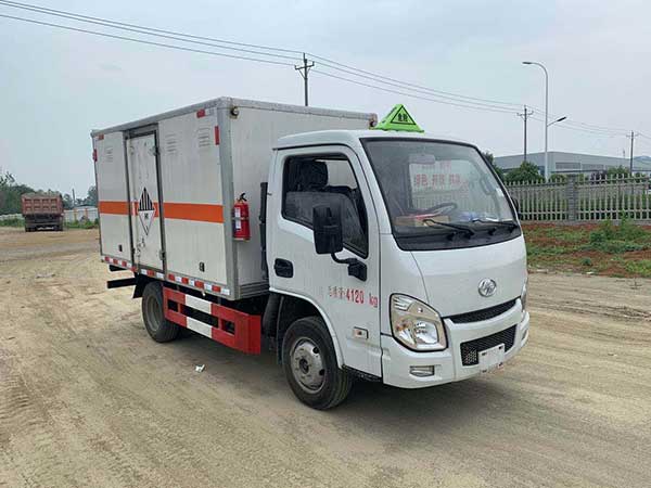 炎帝牌SZD5043XZWSH6雜項危險物品廂式運輸車公告圖片