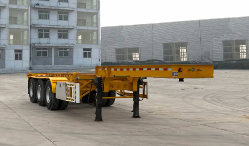 顺兴事业牌10.9米35吨3轴集装箱运输半挂车(KYF9401TJZE)