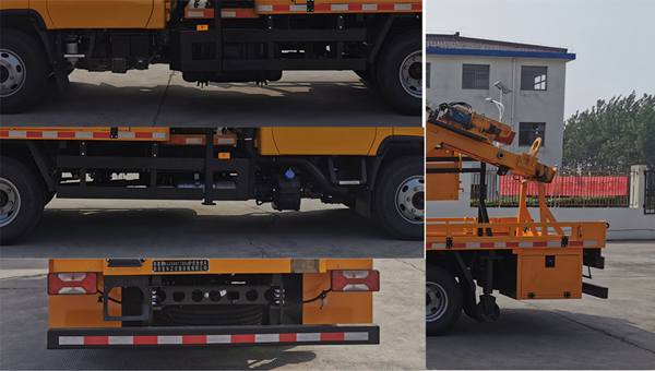 路鑫牌NJJ5081TQX6护栏抢修车公告图片