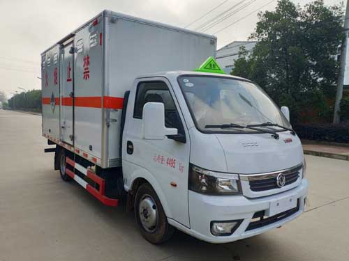 天威緣牌TWY5045XZW6雜項危險物品廂式運輸車公告圖片
