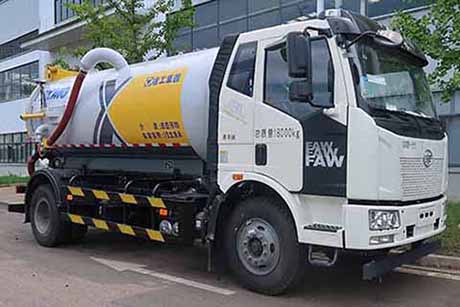 徐工牌DXA5180GXWC6吸污車公告圖片