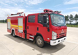 汉江牌HXF5100GXFPM35/QLVI泡沫消防车图片