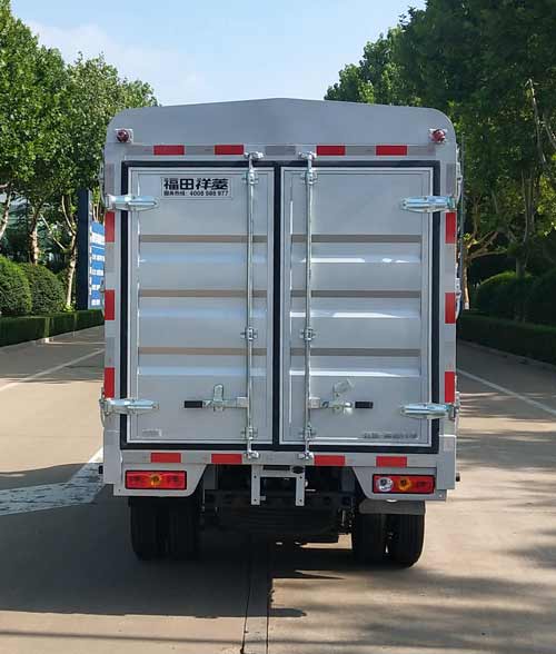 福田牌BJ5020CCY0JV7-54倉柵式運輸車公告圖片