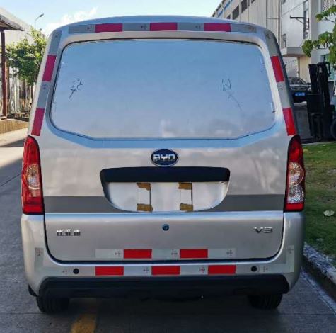 比亚迪牌BYD5030XXYEV1纯电动厢式运输车公告图片
