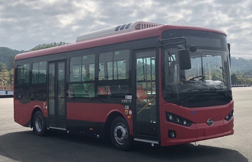 比亚迪牌BYD6851B3EV2纯电动城市客车图片