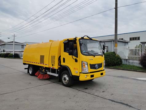 三聯(lián)牌YSY5080TSLBEV純電動掃路車公告圖片