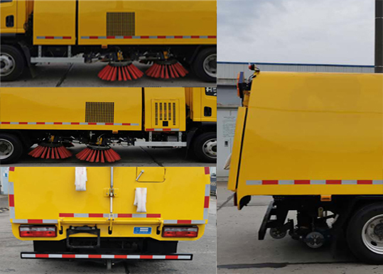 三聯(lián)牌YSY5080TSLBEV純電動掃路車公告圖片