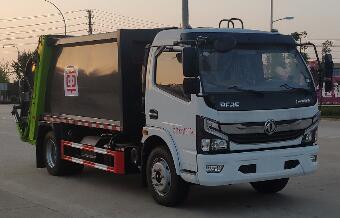 中国中车牌TEG5120ZYS6EQ3D压缩式垃圾车