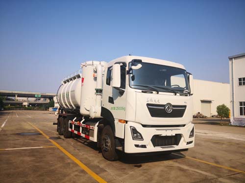 皇冠牌WZJ5252GXYE6吸引壓送車公告圖片