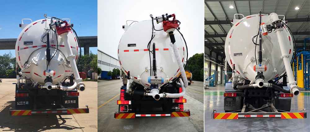 皇冠牌WZJ5252GXYE6吸引壓送車公告圖片