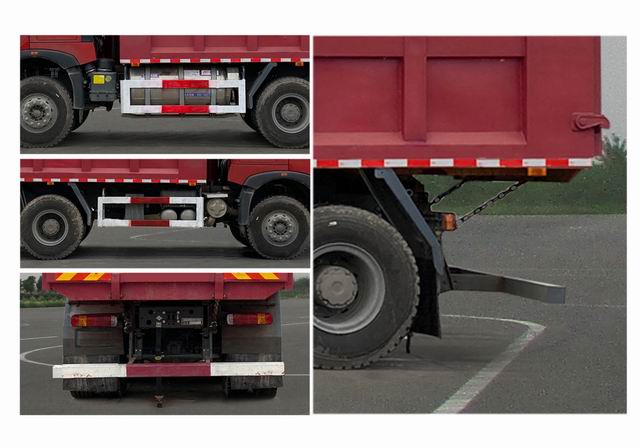 豪沃牌ZZ5257ZLJV384GF1L自卸式垃圾車公告圖片