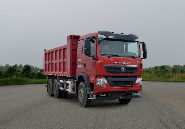 豪沃牌ZZ5257ZLJV364GF1L自卸式垃圾車公告圖片