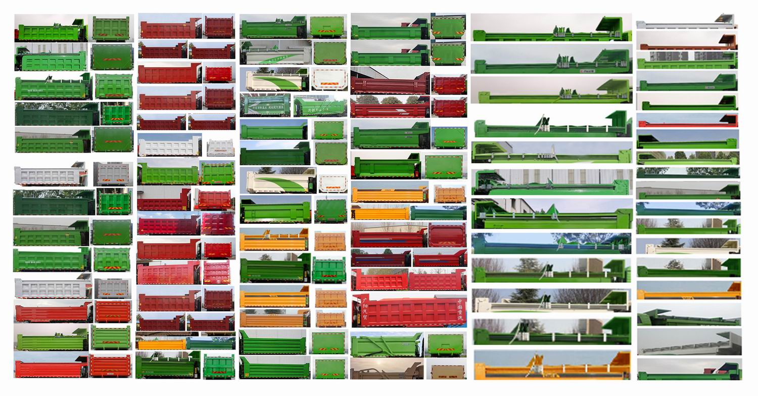 豪沃牌ZZ5257ZLJV364GF1L自卸式垃圾車公告圖片