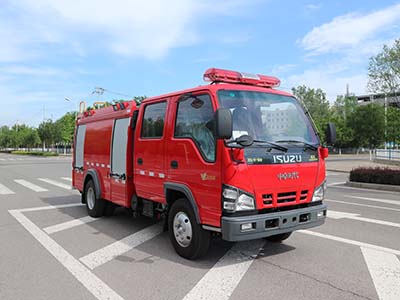 中卓时代牌ZXF5070GXFSG20/W6水罐消防车公告图片