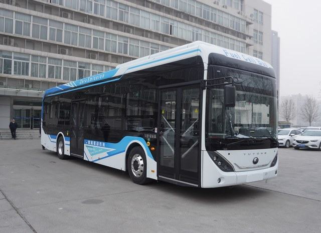 宇通牌ZK6126FCEVG2燃料电池低入口城市客车图片