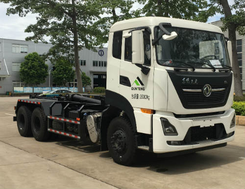 群峰牌MQF5250ZXXD6車廂可卸式垃圾車公告圖片