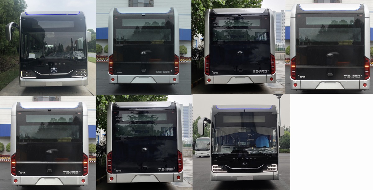 宇通牌ZK6186BEVG1纯电动低地板铰接城市客车公告图片