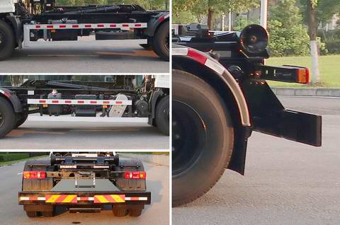 中聯(lián)牌ZBH5180ZXXDHE6車廂可卸式垃圾車公告圖片