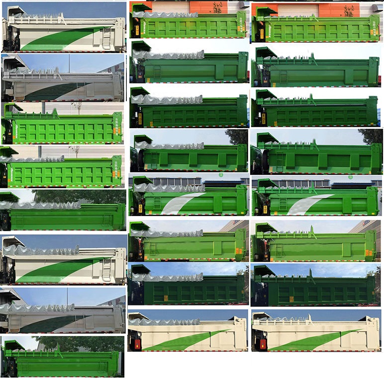 歐曼牌BJ5319ZLJY6GRL-01自卸式垃圾車公告圖片